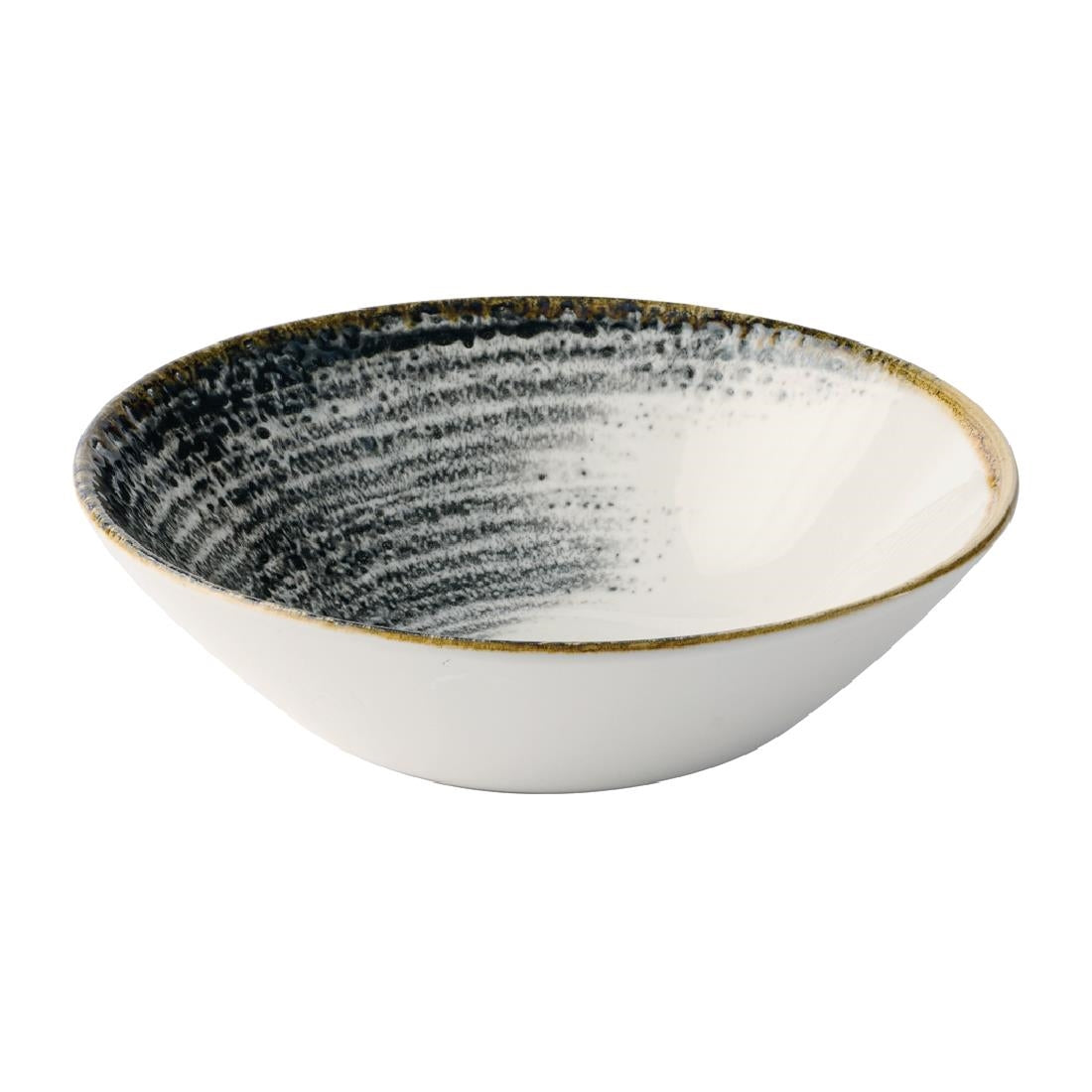 JA061 - Churchill Homespun Accents Black Evolve Deep Bowls 190mm (6 Pack)