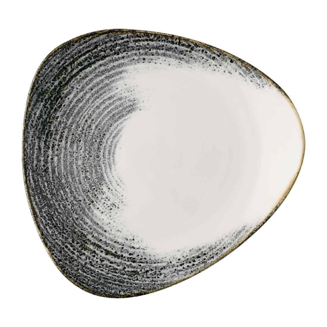 JA066 - Churchill Homespun Accents Black Lotus Plates 285mm (12 Pack)