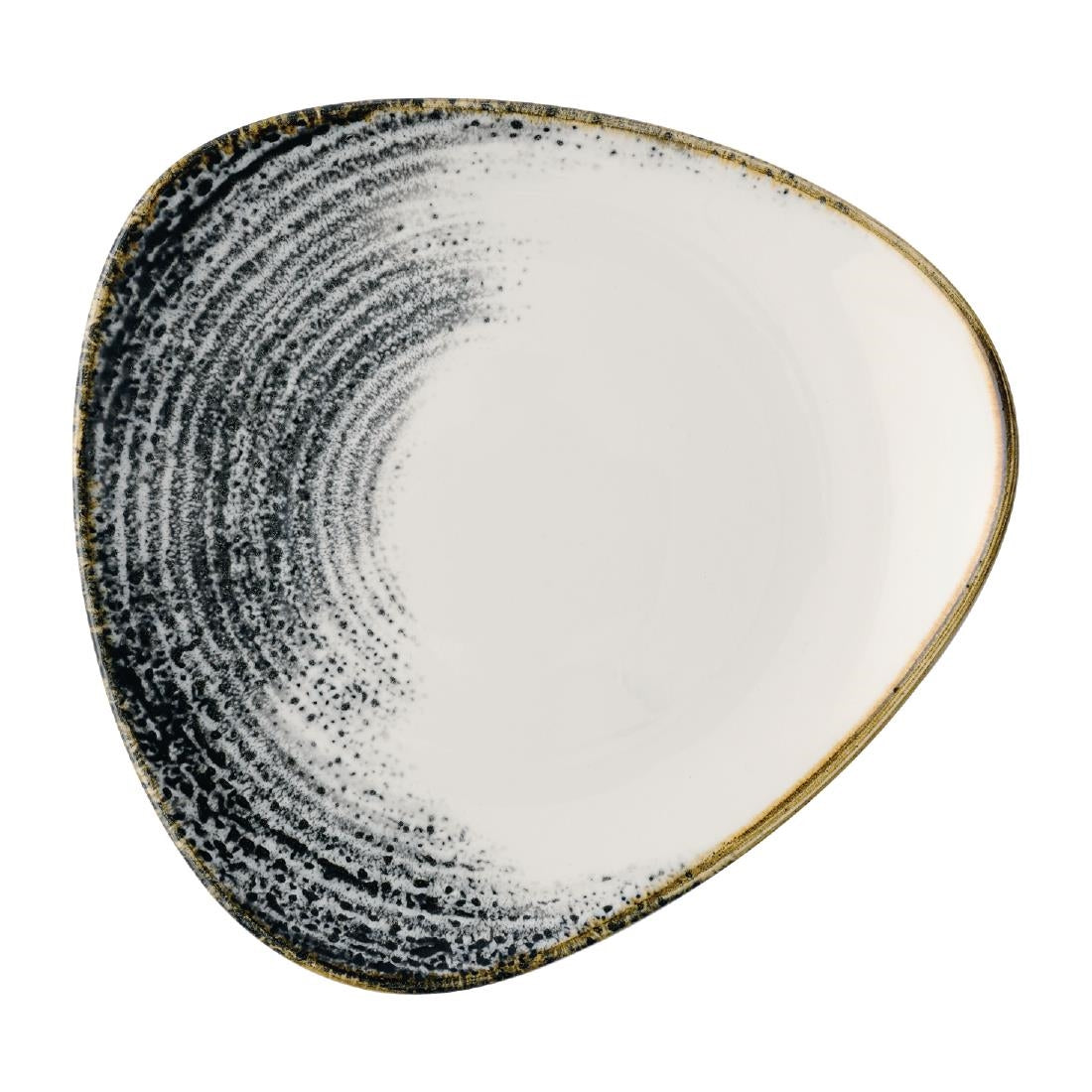 JA067 - Churchill Homespun Accents Black Lotus Plates 245mm (12 Pack)