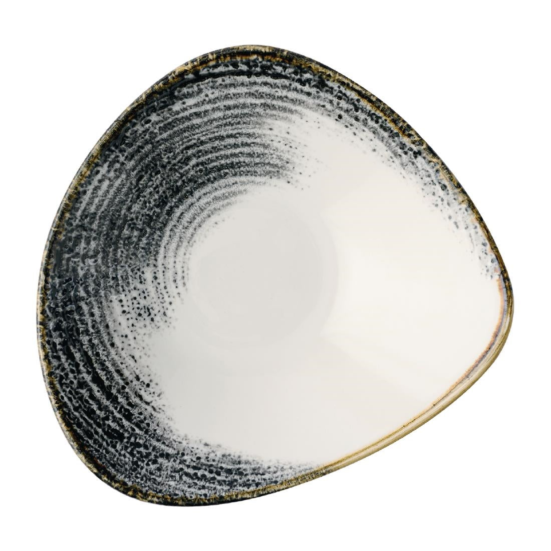 JA068 - Churchill Homespun Accents Black Lotus Bowls 235mm (12 Pack)