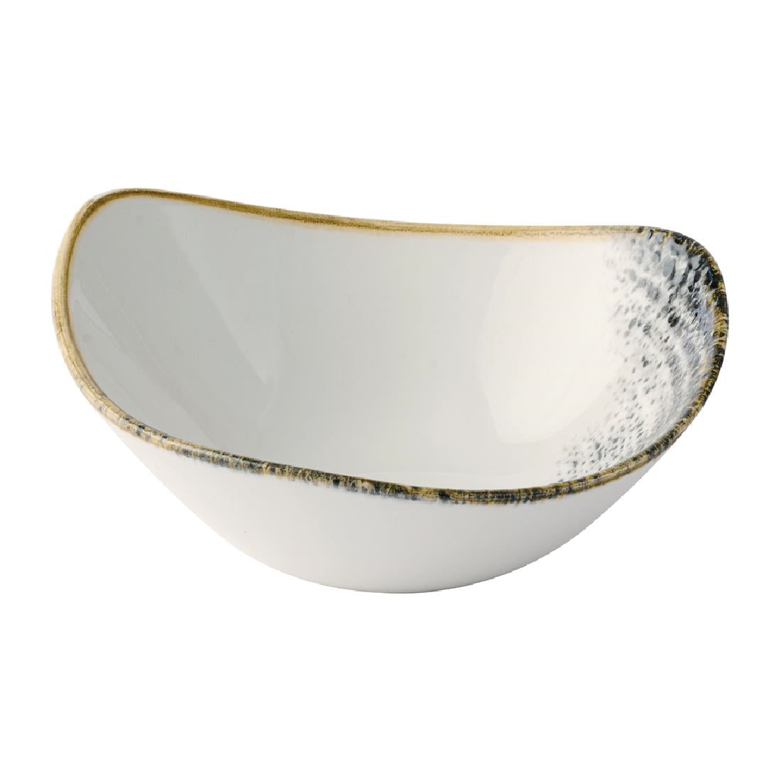 JA069 - Churchill Homespun Accents Black Lotus Bowls 185mm (12 Pack)