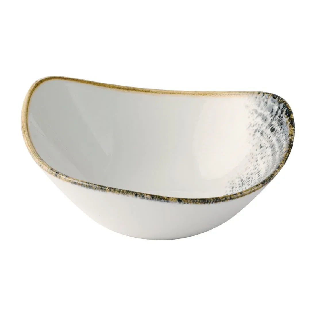 JA069 - Churchill Homespun Accents Black Lotus Bowls 185mm (12 Pack)