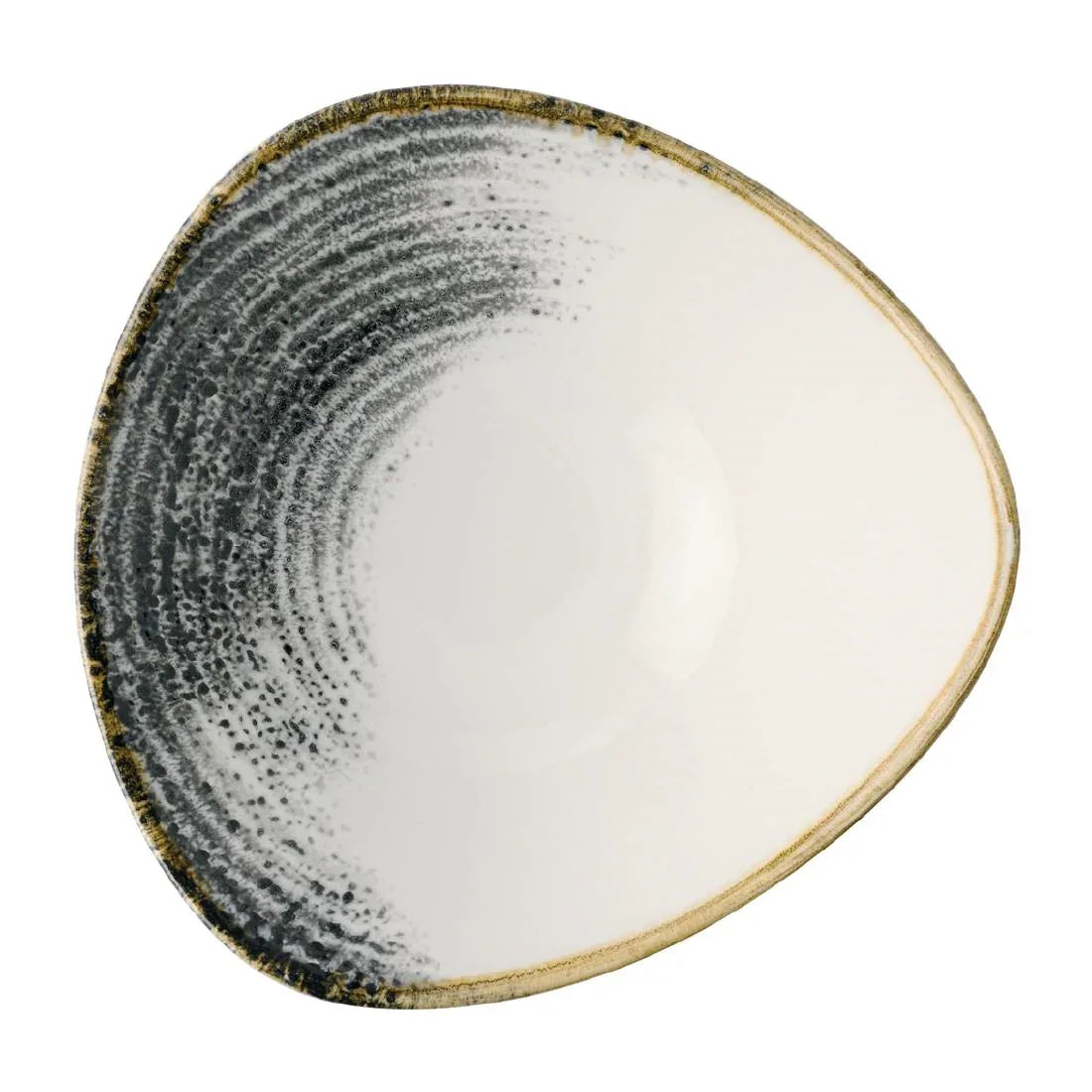 JA069 - Churchill Homespun Accents Black Lotus Bowls 185mm (12 Pack)