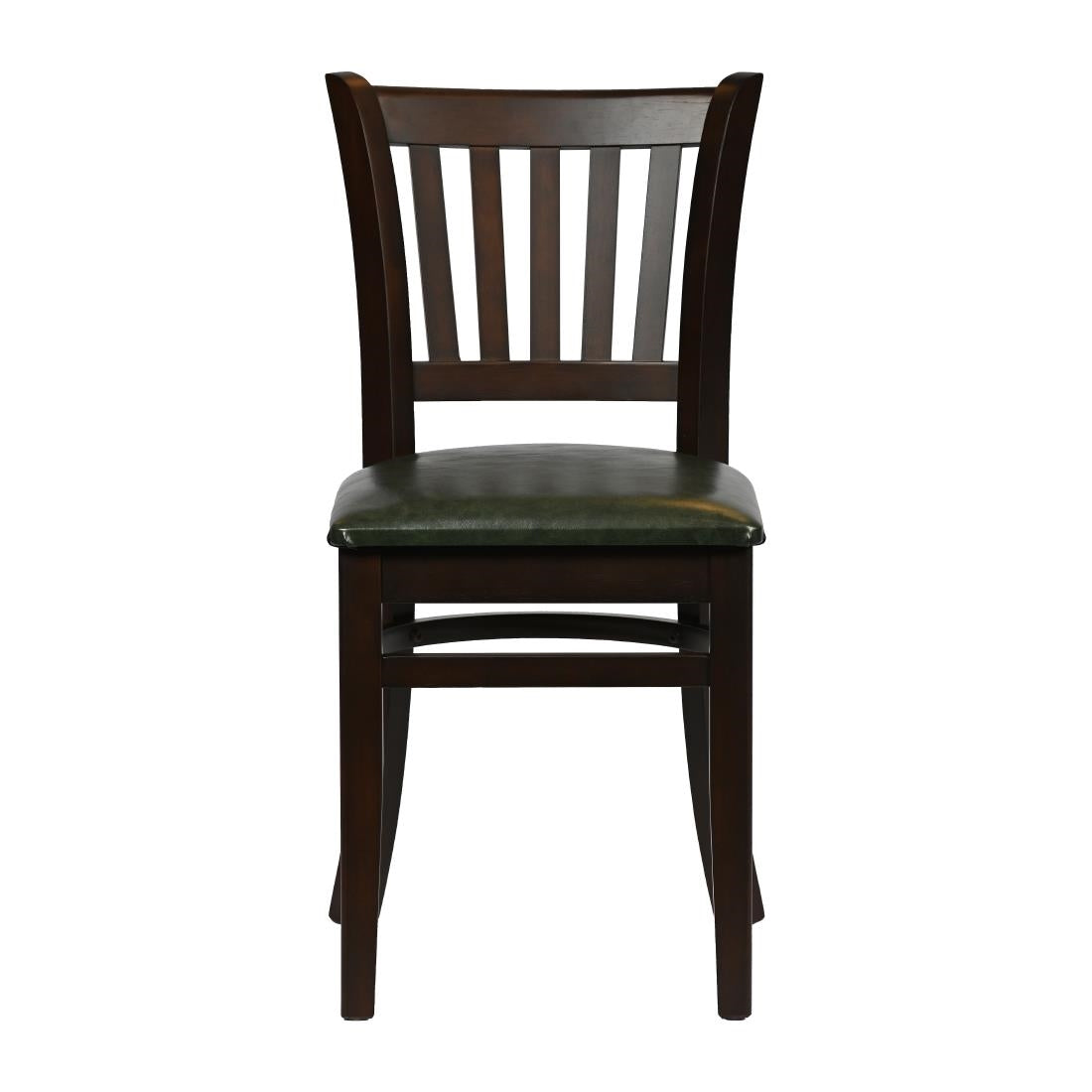 JA202 - Turin Dining Table with 4 Manhattan Chairs in Dark Walnut with Bison Cedar