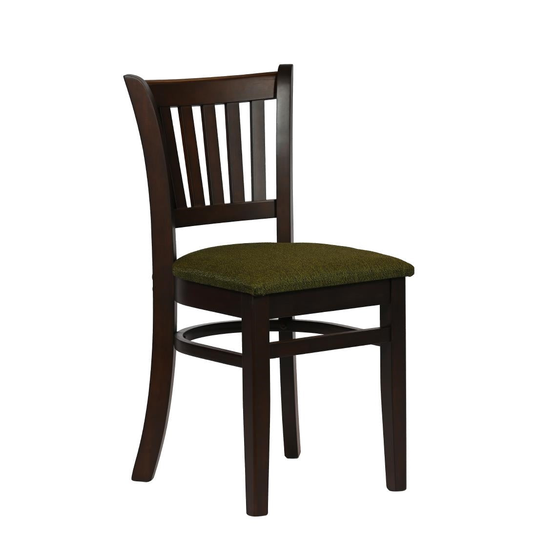 JA204 - Turin Dining Tables with 4 Manhattan Chairs in Dark Walnut with Shetland Forest