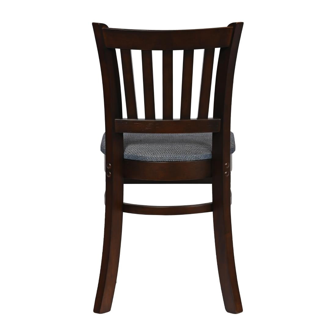 JA205 - Turin Dining Table with 4 Manhattan Chairs in Dark Walnut with Shetland Smoke