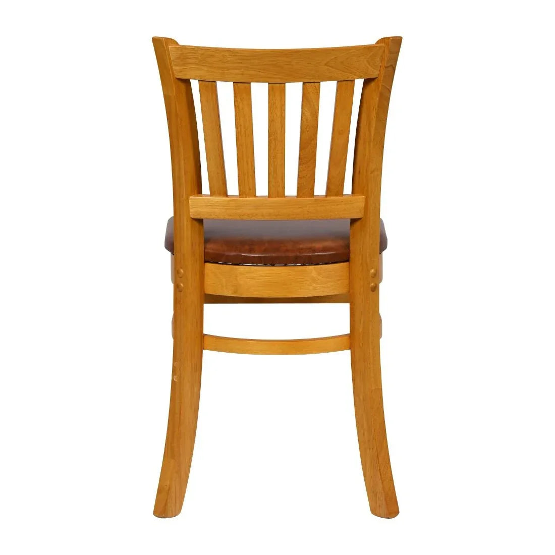 JA209 - Turin Dining Tables with 4 Manhattan Chairs in Soft Oak with Bison Tan