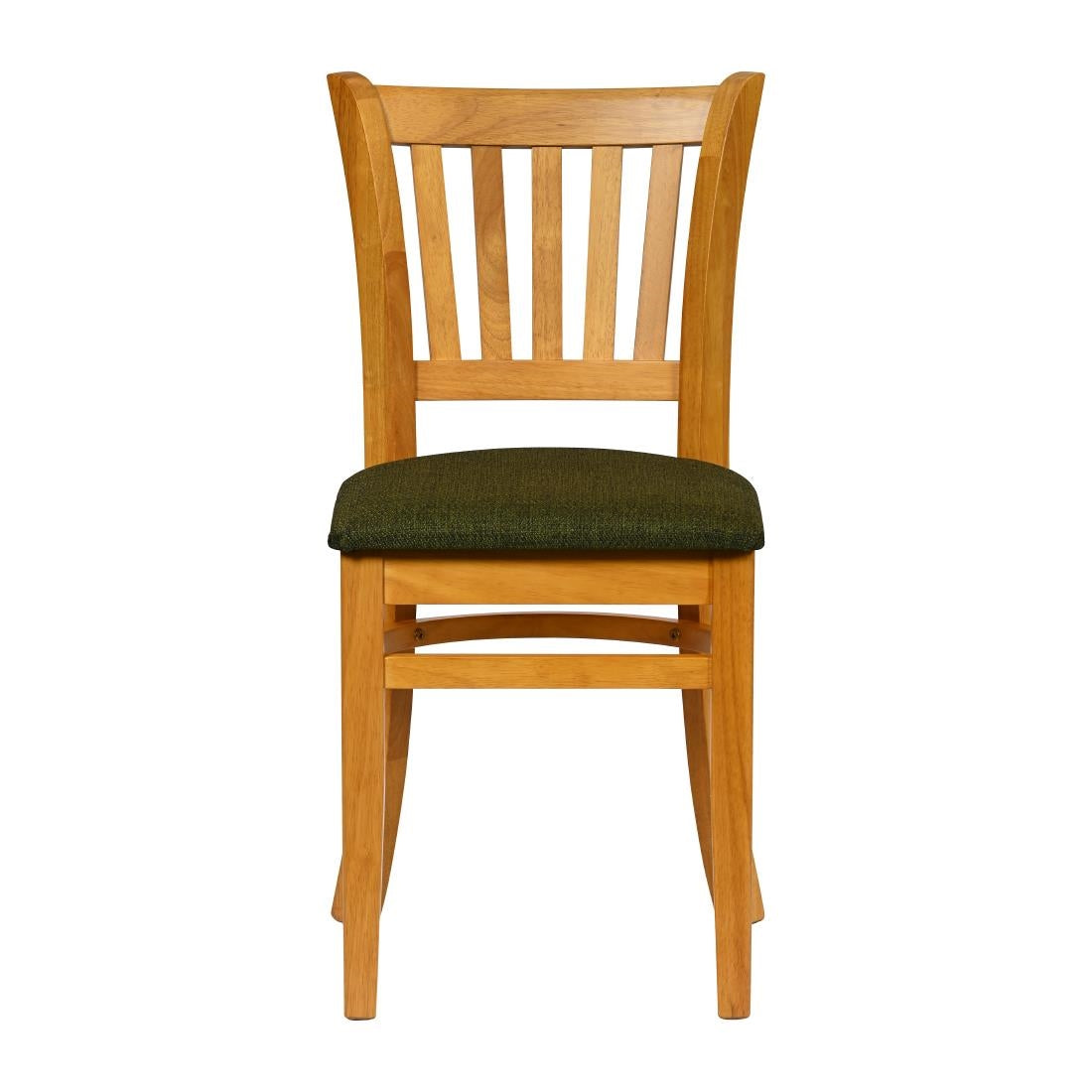 JA212 - Turin Dining Table with 4 Manhattan Chairs in Soft Oak with Shetland Forest