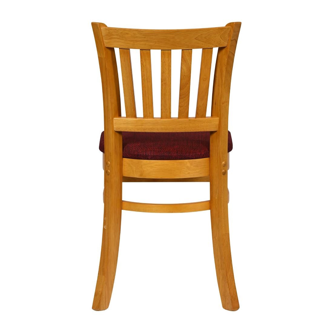 JA214 - Turin Dining Table with 4 Manhattan Dining Chairs in Soft Oak with Shetland Scarlett