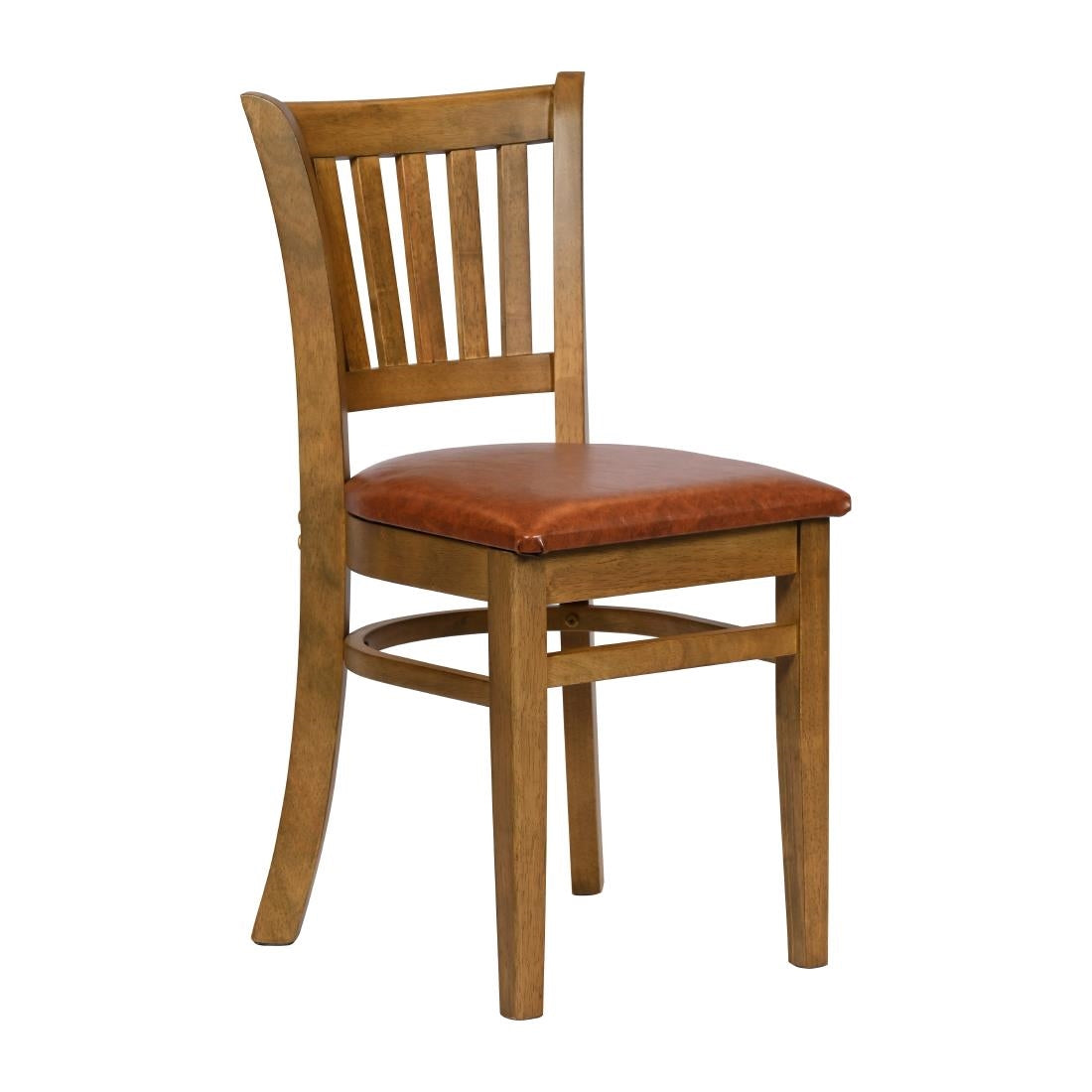 JA217 - Turin Dining Table with 4 Manhattan Dining Chairs in Weathered Oak with Bison Tan