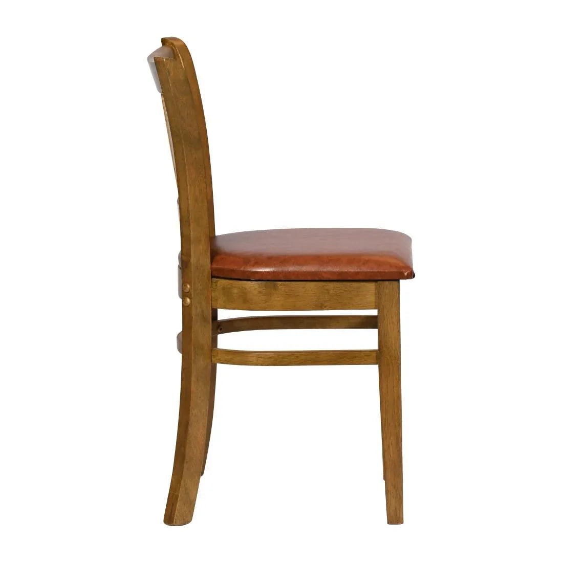 JA217 - Turin Dining Table with 4 Manhattan Dining Chairs in Weathered Oak with Bison Tan