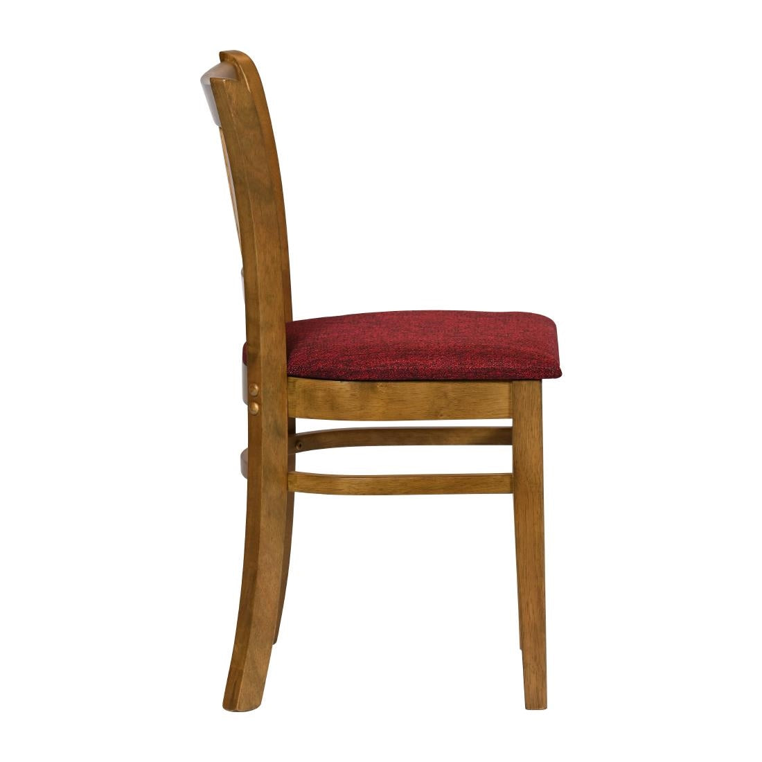 JA222 - Turin Dining Table with 4 Manhattan Chairs in Weathered Oak with Shetland Scarlett