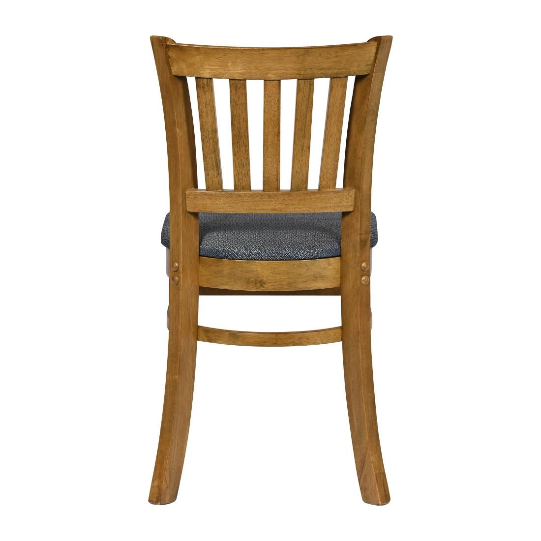 JA223 - Turin Dining Table with 4 Manhattan Chairs in Weathered Oak with Shetland Sea