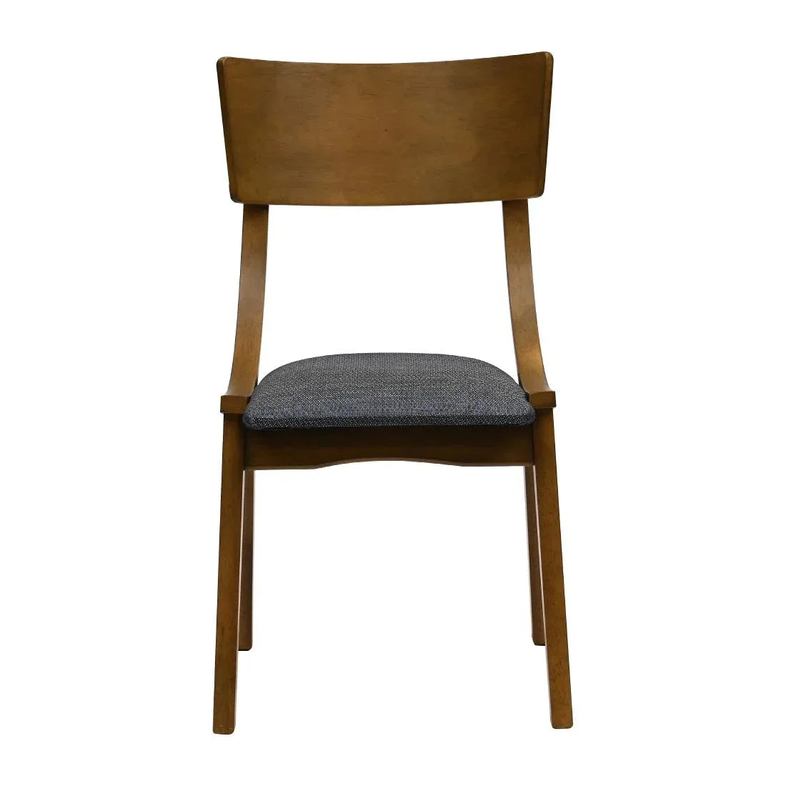 JA255 Chelsea Dining Chairs in Weathered Oak with Shetland Sea Seats (6 Pack)