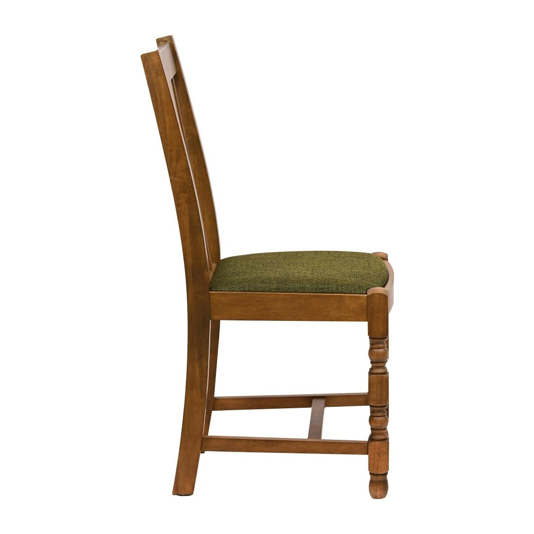 JA260 Thame Dining Chair in Weathered Oak with Shetland Forest Seat (6 Pack)