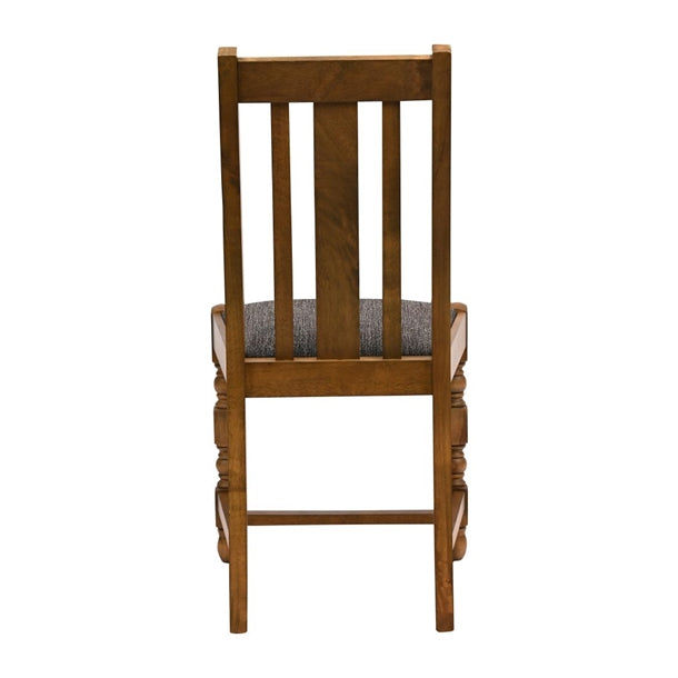 JA261 Thame Dining Chair in Weathered Oak with Shetland Smoke Seat (6 Pack)