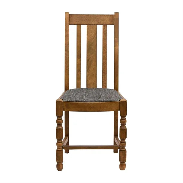 JA261 Thame Dining Chair in Weathered Oak with Shetland Smoke Seat (6 Pack)
