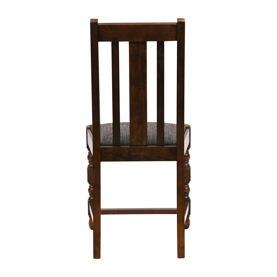 JA269 Thame Dining Chair in Vintage Wood with Shetland Smoke Seat (6 Pack)