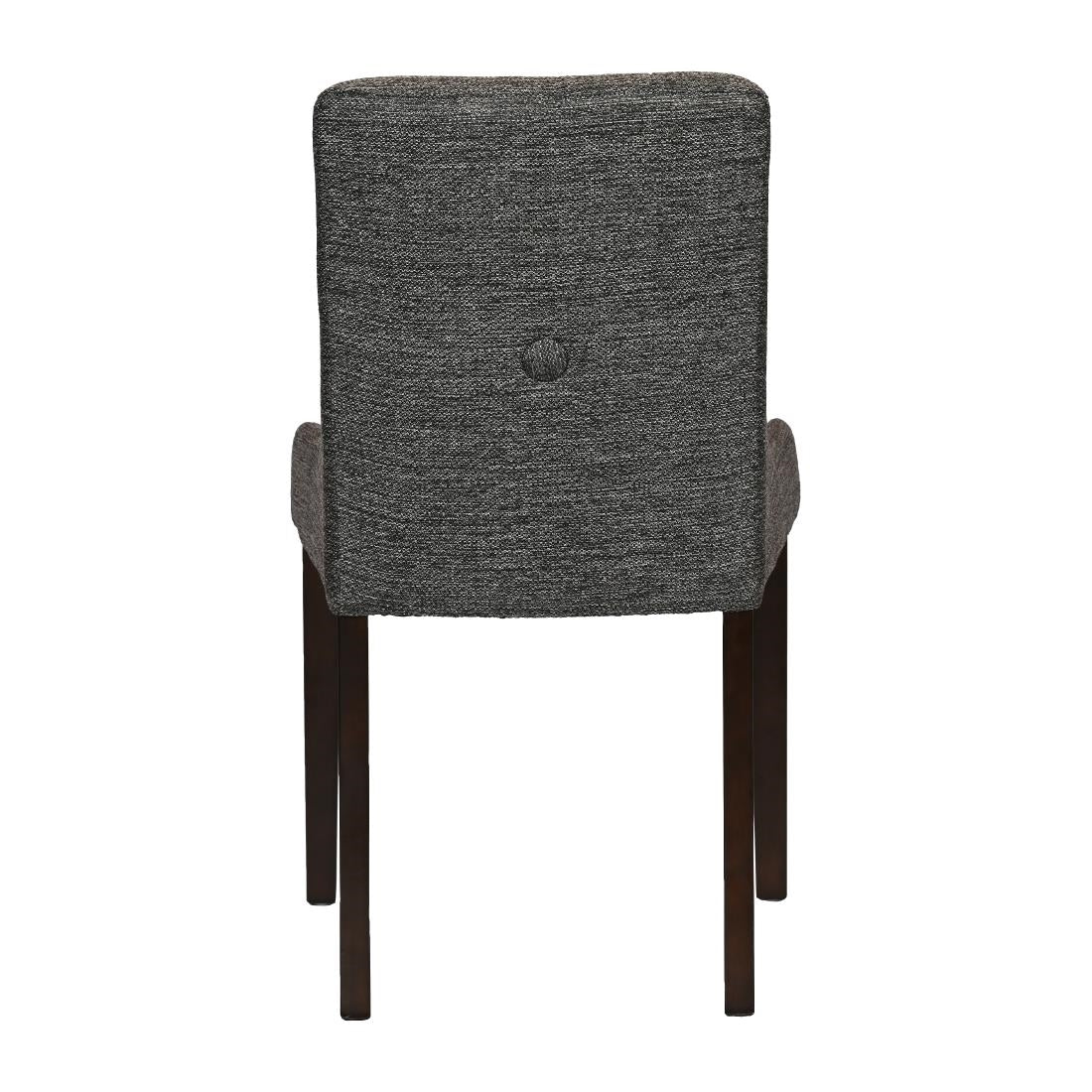 JA289 - Bath Walnut Dining Chair with Smoke Back & Tan Seat (6 Pack)