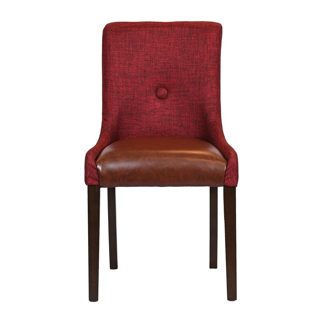 JA291 - Bath Walnut Dining Chair with Scarlett Back & Espresso Seat (6 Pack)