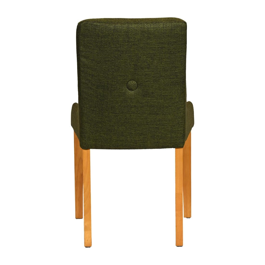 JA292 - Bath Soft Oak Dining Chair with Forest Back & Espresso Seat (6 Pack)