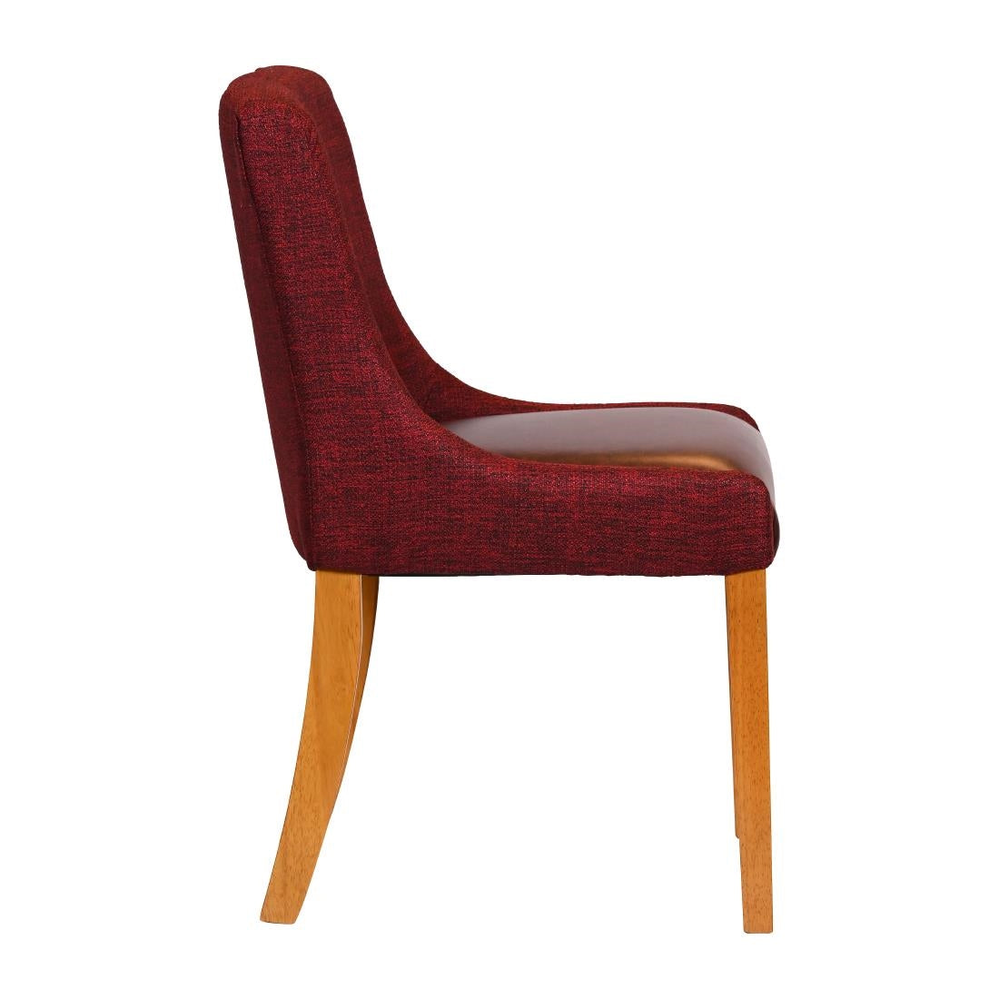 JA295 - Bath Soft Oak Dining Chair with Scarlett Back & Espresso Seat (6 Pack)