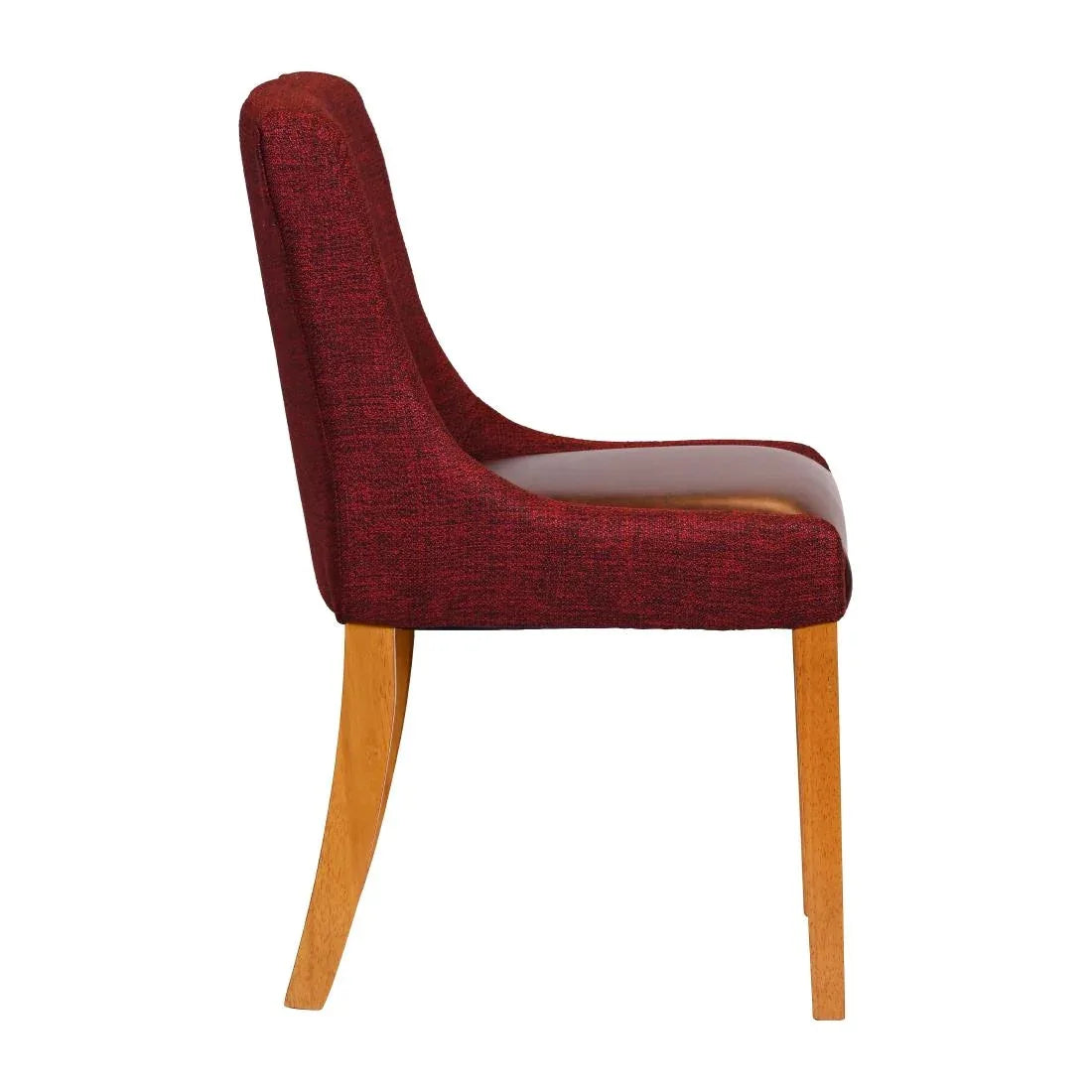 JA295 - Bath Soft Oak Dining Chair with Scarlett Back & Espresso Seat (6 Pack)