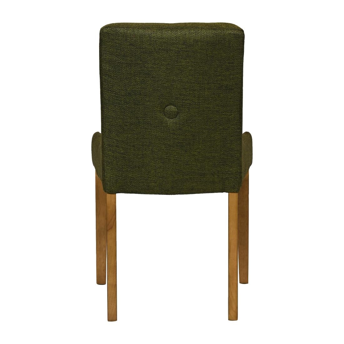 JA296 - Bath Weathered Oak Dining Chair with Forest Back & Espresso Seat (6 Pack)