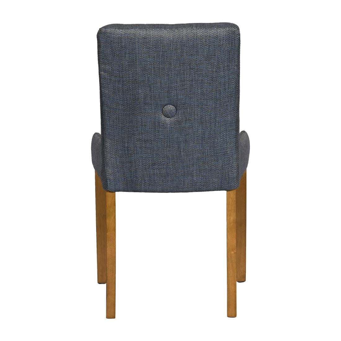 JA298 - Bath Weathered Oak Dining Chair with Sea Back & Tan Seat (6 Pack)