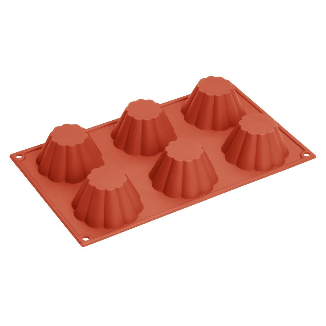 JA310 Vogue Silicone Brioche Mould - 6 Cup