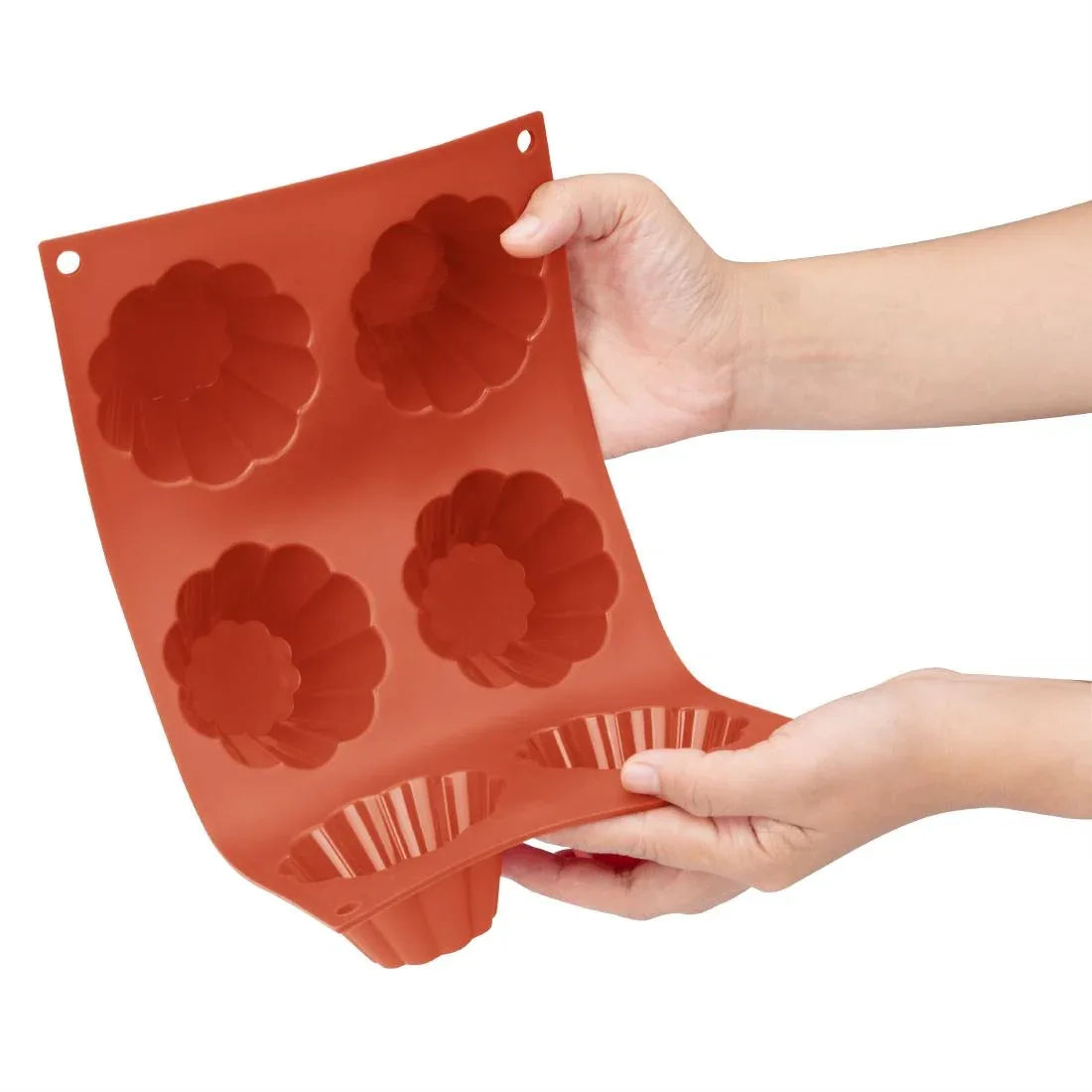 JA310 Vogue Silicone Brioche Mould - 6 Cup