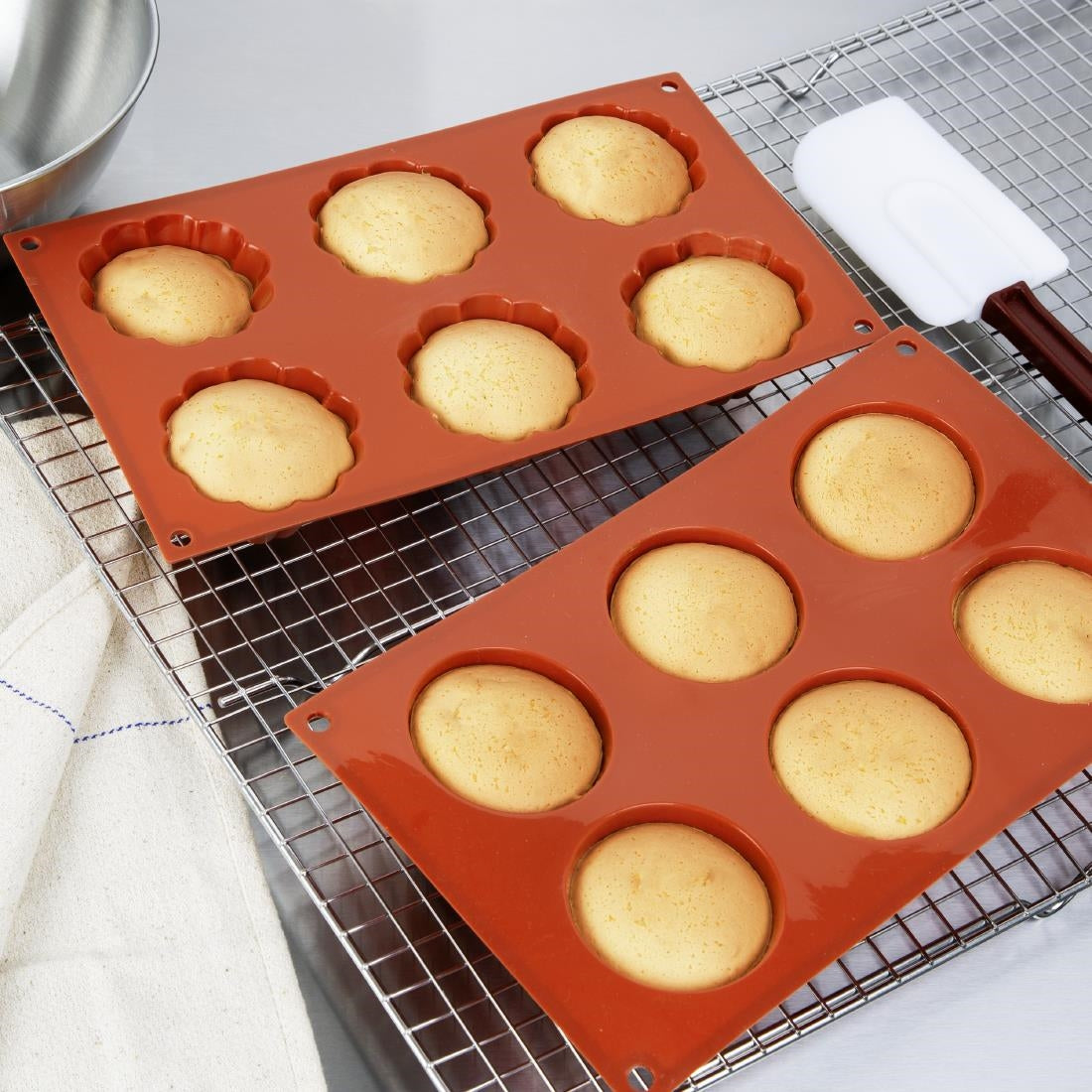 JA313 Vogue Silicone Round Mould - 6 Cup