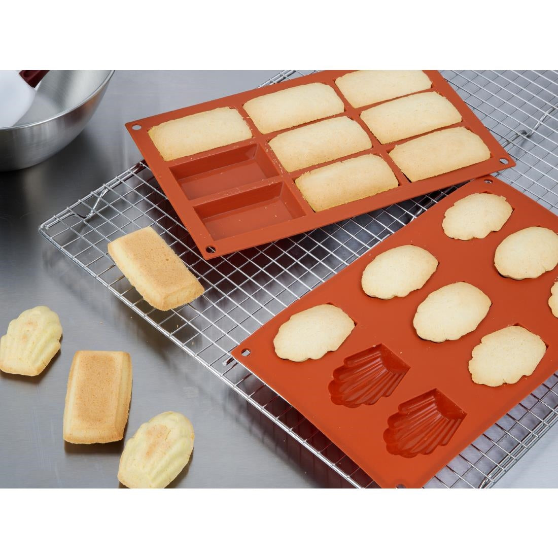 JA314 Vogue Silicone Mandeline Mould 9 Cup