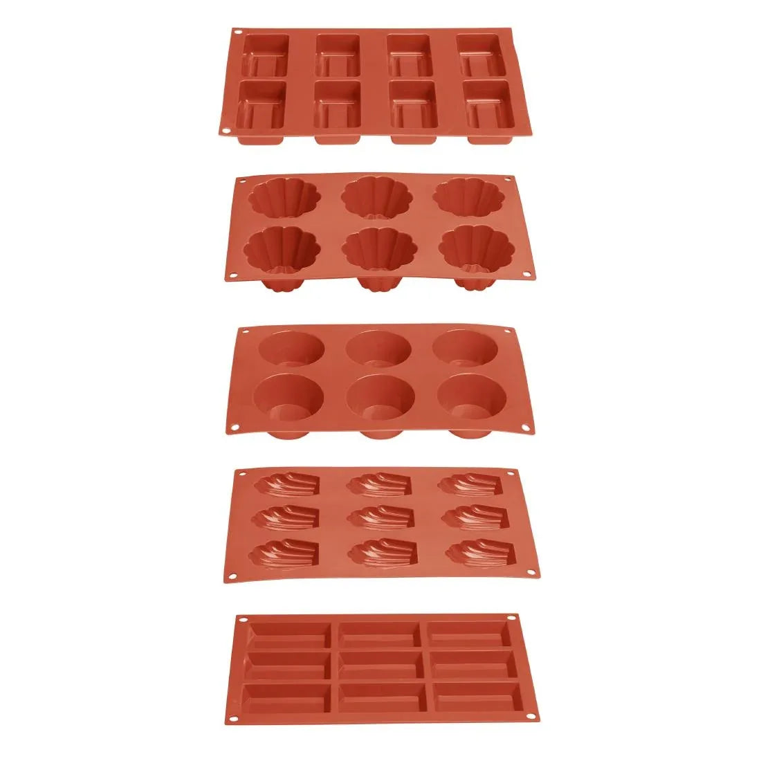 JA314 Vogue Silicone Mandeline Mould 9 Cup