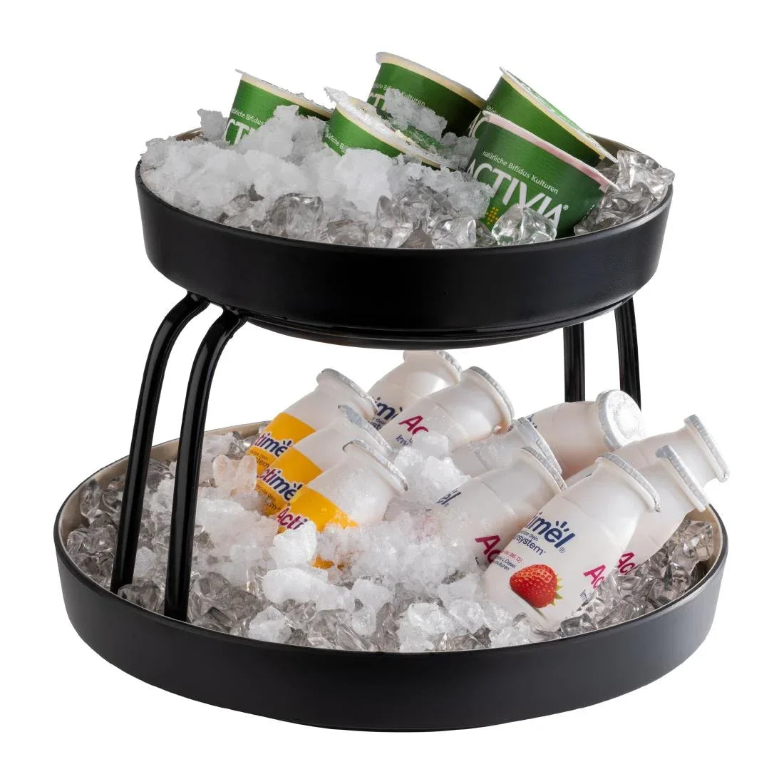 JA315 - APS Frida Bowls with Drip Tray Insert 255mm (2 Pack)