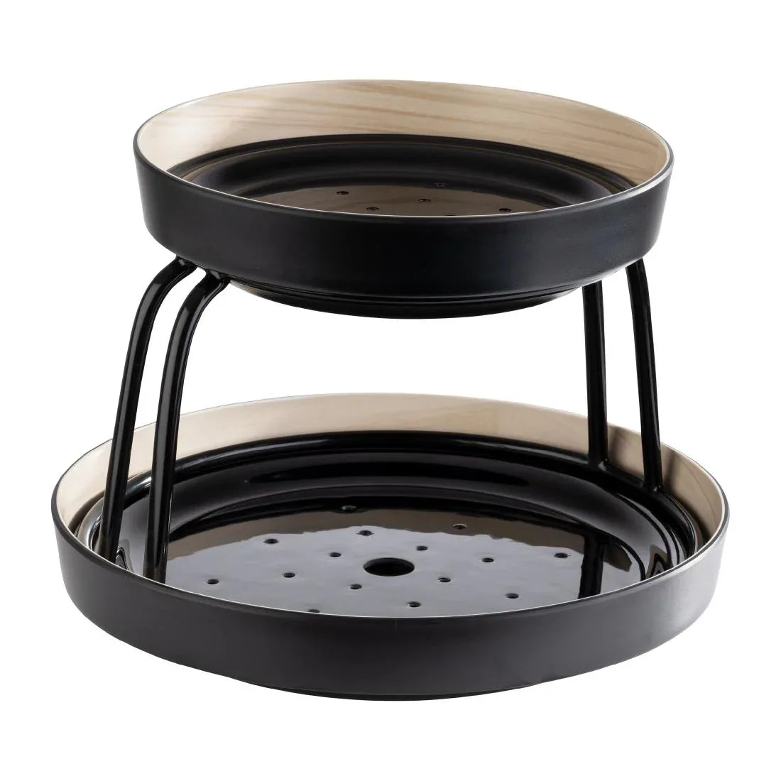 JA315 - APS Frida Bowls with Drip Tray Insert 255mm (2 Pack)