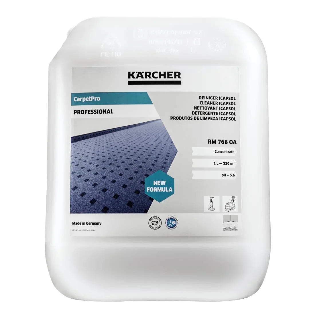 JA326 - Kärcher CarpetPro Cleaner iCapsol RM 768 OA 10Ltr