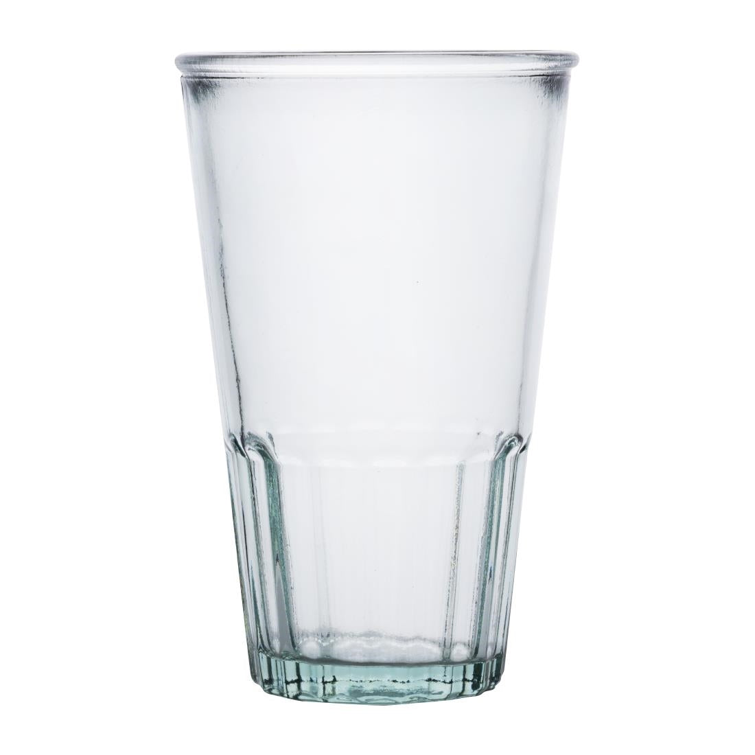 JA331 Olympia Recycled Glass Fluted Hi Ball Tumblers 500ml (6 Pack)