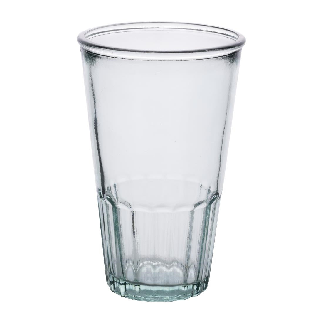 JA331 Olympia Recycled Glass Fluted Hi Ball Tumblers 500ml (6 Pack)