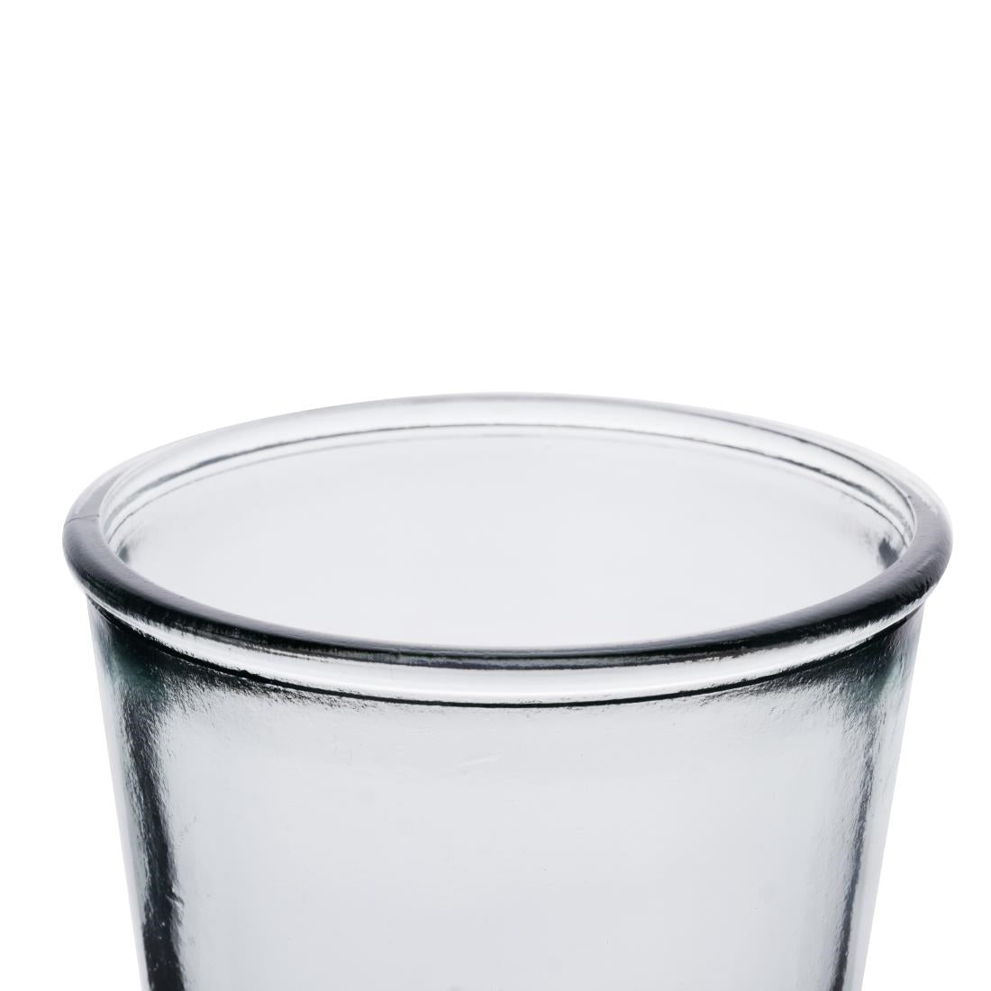 JA331 Olympia Recycled Glass Fluted Hi Ball Tumblers 500ml (6 Pack)
