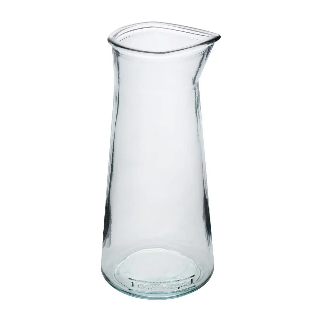JA333 Olympia Recycled Glass Conical Carafes 1Ltr (6 Pack)