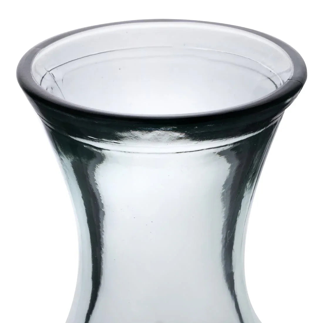 JA335 Olympia Recycled Glass Orleans Carafes 1Ltr (6 Pack)