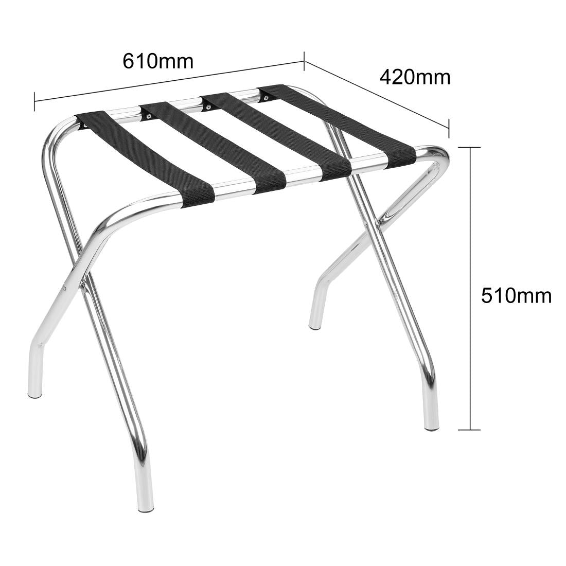 JA340 Bolero Luggage Rack Stainless Steel