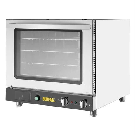 JA371 Buffalo Bakery Convection Oven with Steam 66Ltr 2.8kW. Fits 4x 2/3GN or 4x 460x330mm bakery trays