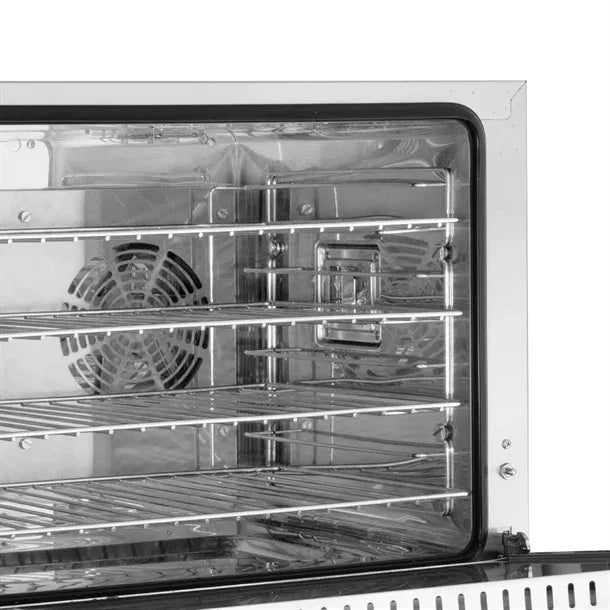 JA371 Buffalo Bakery Convection Oven with Steam 66Ltr 2.8kW. Fits 4x 2/3GN or 4x 460x330mm bakery trays