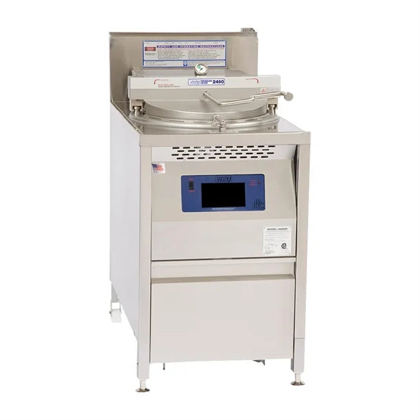 JA411 - Vizu Electric Pressure Fryer BR2400CEEST with Smart Touch Controller