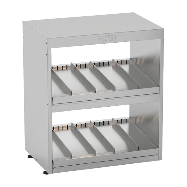 JA418 - Vizu Heated 2 Tier Food Chute VI2TFC