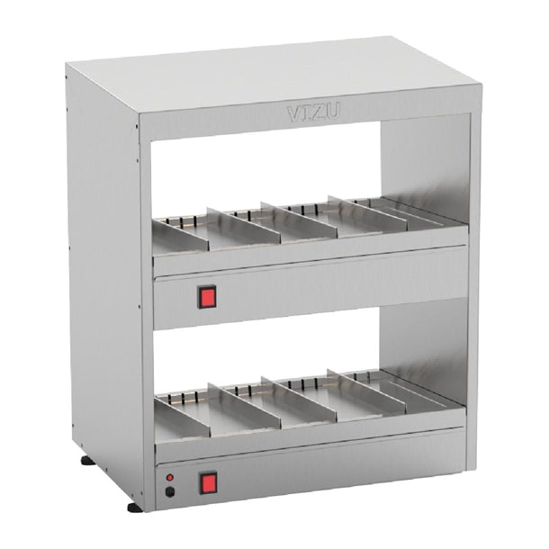 JA418 - Vizu Heated 2 Tier Food Chute VI2TFC