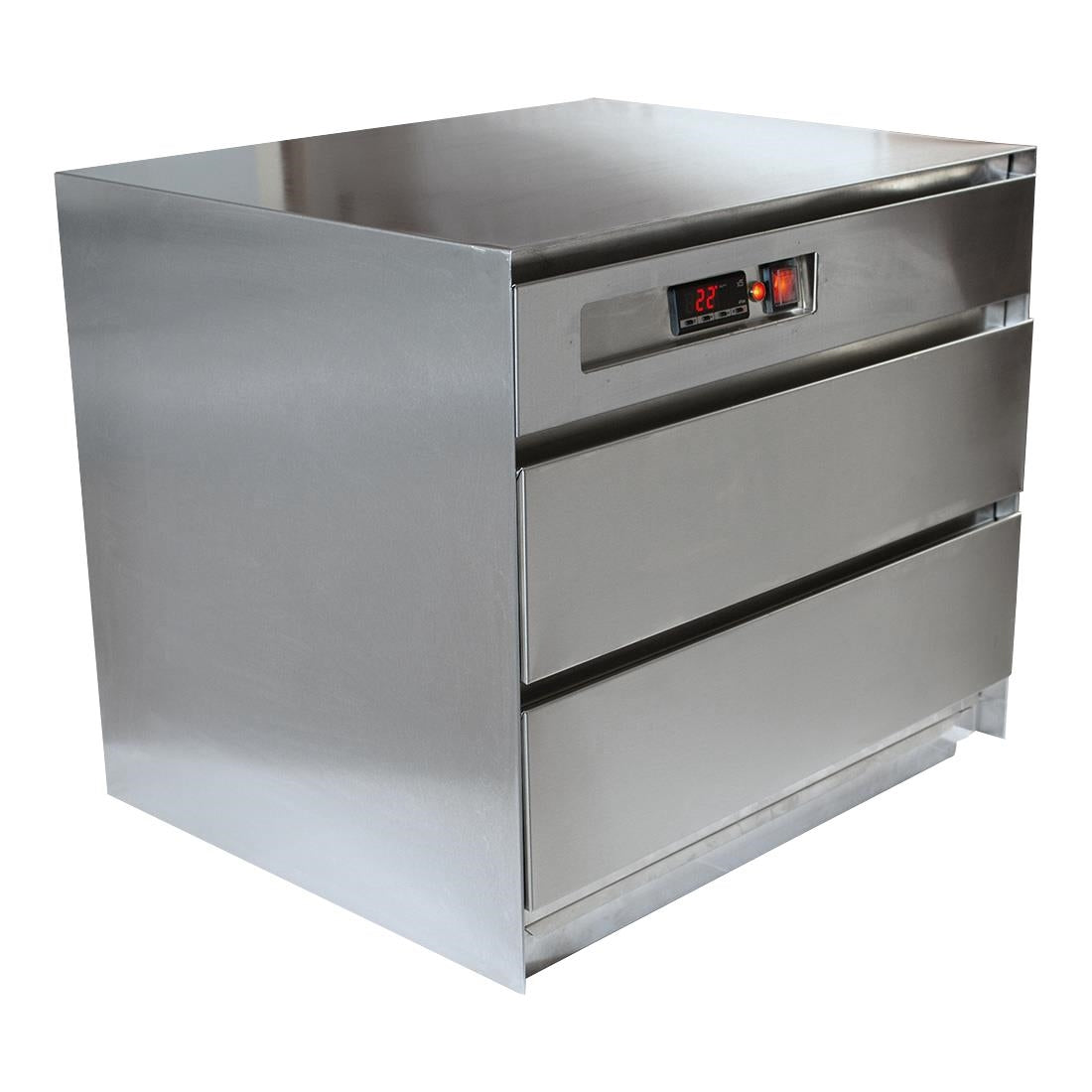 JA422 - Vizu Gastro Warmer 2 Drawer VIGWCOMP2DR