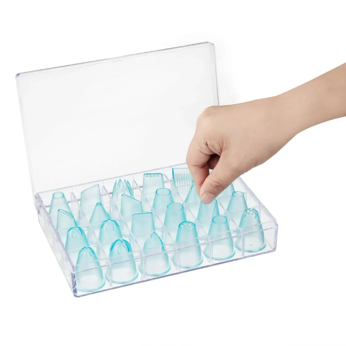 JA521 Vogue Cake Decorating Tips Polycarbonate (Set 24)